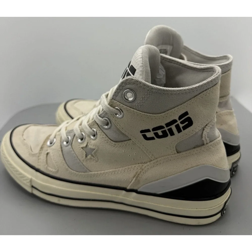 Converse Cons Taylor 70 E260 High Top 166463C Ivory White/Black Mens Size 8.5